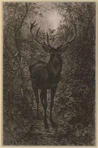 Veado de São Huberto de Karl Bodmer