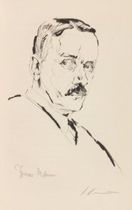 Retrato de Thomas Mann 1875-1955, 1924. de Karl Dannemann
