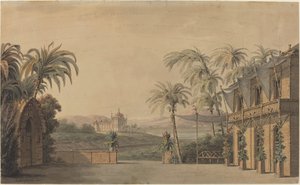 Cenário Turco de Karl Ferdinand Langhans