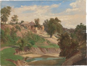 No rio Pedernales de Karl Friedrich Hermann Lungkwitz