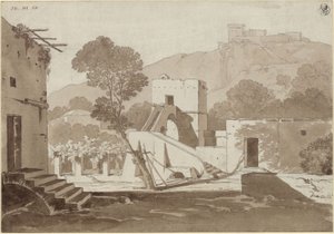 Casa de lavoura perto de Anacapri de Karl Friedrich Schinkel
