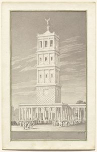 Campanile de uma catedral para Berlim de Karl Friedrich Schinkel