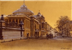 O Teatro Panayev em São Petersburgo de Karl Geftler