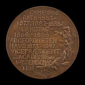 Inscrição [reverso], 1897. de Karl Gindra