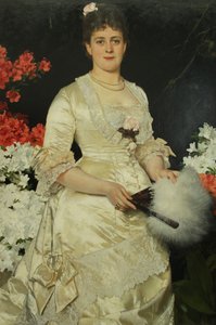 Alemão: Frau Hedwig Woworsky, geb. Heckmann Sra. Hedwig Woworsky, nascida Heckmann