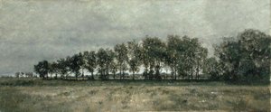 On the Edge of the Wood (óleo sobre tela)