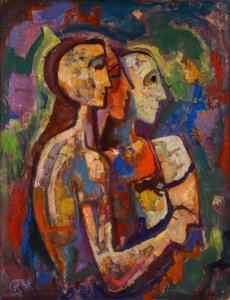 Três jovens de Karl Hofer