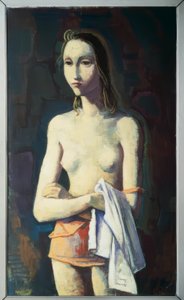 Jovem rapariga de Karl Hofer