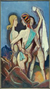 Decisão do Paris de Karl Hofer