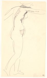 Modelo em pé de Karl Isakson
