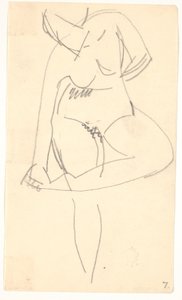 Modelo em pé de Karl Isakson