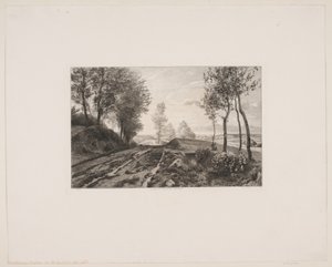 paisagem com estrada de Karl Jensen