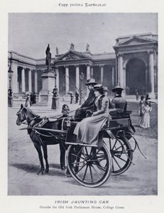 Irish Jaunting Car (foto a p/b)