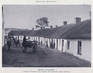 Aldeias Irlandesas (foto a p/b)