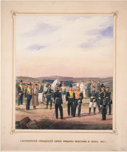 Regimento de granadeiro de salva-vidas de São Petersburgo do rei Frederico Guilherme III, 1871