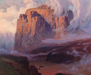 Valhalla, antes de 1911 (óleo sobre tela) de Karl Ludwig Prinz