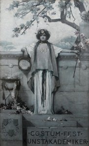Festival do traje dos académicos de arte de Karl Maria Schuster