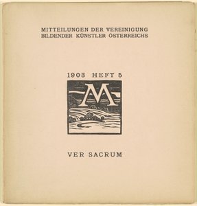 Ver Sacrum [6º ano, edição 5, março de 1903] de Karl Muller