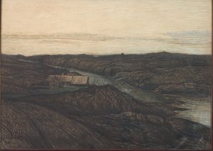 Paisagem costeira em Bohuslän