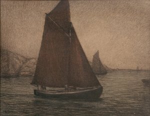 Barcos de pesca de rede