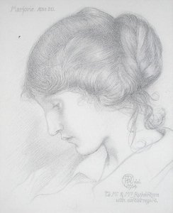 Cabeça de uma menina de Karl Parsons