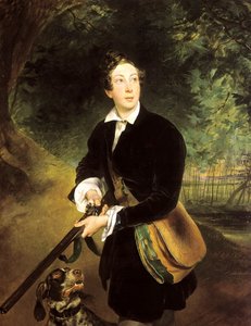 Retrato do autor Conde Aleksey Konstantinovich Tolstoy