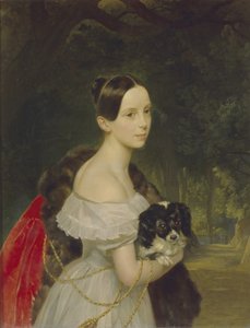 Retrato de Ulyana M. Smirnova, 1837-1840 de Karl Pavlovich Bryullov
