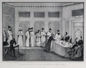 Assinatura do Tratado de Turkmenchay, 1828