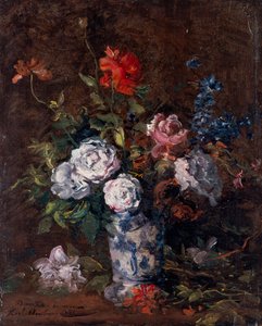 Ramo de flores de Karl Pierre Daubigny