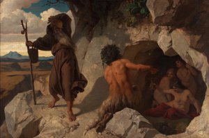 Tentação de Santo António de Karl Schönbrunner