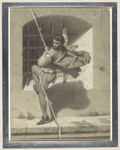 Benvenuto Cellini foge do Castel Sant