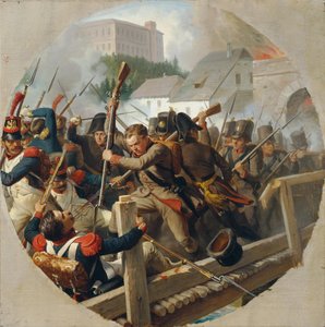 A reunião de Ebelsberg em 1806 de Karl von Blaas
