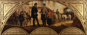 Episódio após a Batalha de Novara 1849 de Karl von Blaas