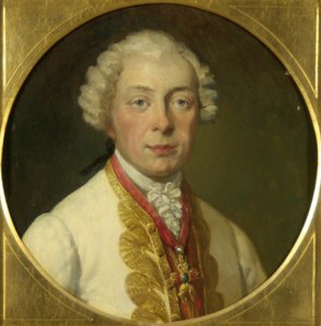 Marechal de Campo Josef Wenzel Príncipe Liechtenstein de Karl von Blaas