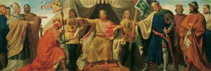 Frederick Barbarossa enfeoffs Henry Jasomirgott e Henry the Lion