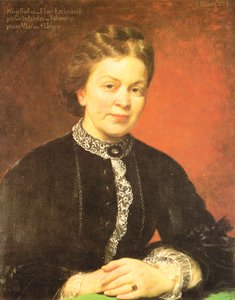 Alemão: Marie Freifrau von Ebner-Eschenbach de Karl von Blaas