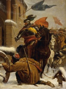 O ataque de Johann de Werth perto de Tuttlingen, 1643, 1866.