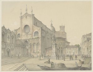 Venetië: S. Giovanni & Paolo de Karoly Lajos Libay