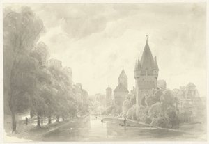 Muralha da cidade com torres de Kasparus Karsen (possibly)