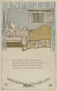 Elsie Marley cresceu tão bem (cor litho)