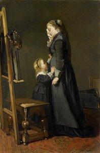 A viúva de um pintor de Kate Bisschop-Swift