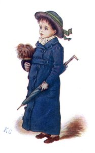 "Cartões de Natal" por Kate Greenaway. de Kate Greenaway