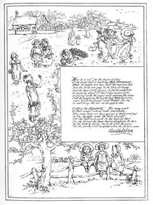 "Home-Beauty". Ilustrado por Kate Greenaway de Kate Greenaway