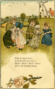 Ring-a-ring-a-roses de Kate Greenaway de Kate Greenaway