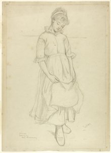 Garota em pé de Kate Greenaway