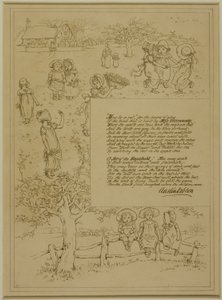 Estudo para Home-Beleza de Kate Greenaway