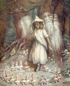 O anel elfo por Kate Greenaway. de Kate Greenaway