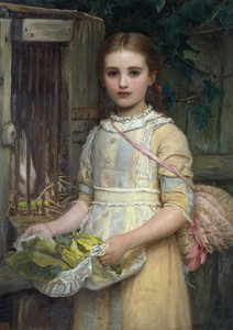 Alimentando o coelho de Kate Perugini