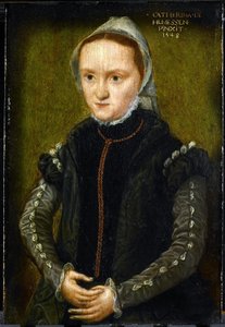 Retrato de uma Mulher, provavelmente um Auto-retrato de Katharina van Hemessen
