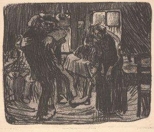 Hambúrguer de Hamburgo, ou Pub Hamburger de Käthe Kollwitz